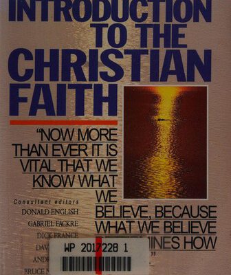 An Introduction To The Christian Faith