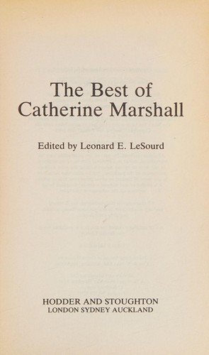 Best of Catherine Marshall