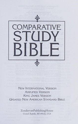 Comparative Study Bible (N I V/ K J V/ N a S B/ Amp)