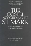 Mark Cambridge Greek Nt Commentary