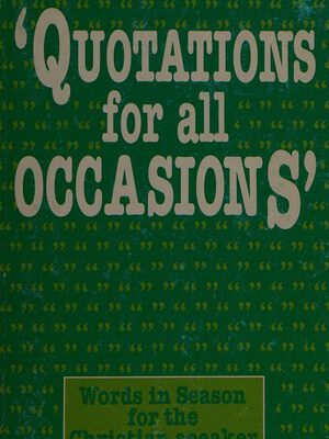 Quotations for All Occasions