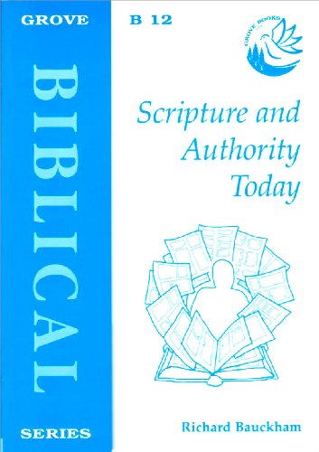 Scripture and Authority Today