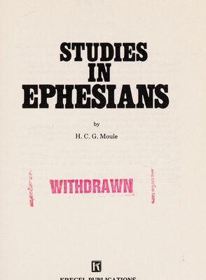 Studies in Ephesians