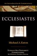 T O T C Ecclesiastes