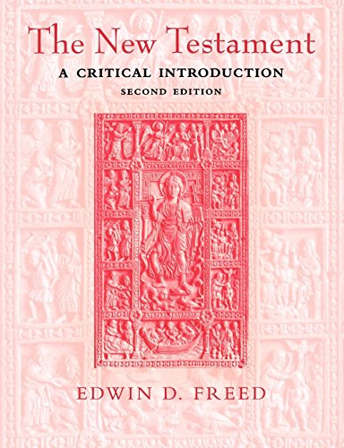 The New Testament a Critical Introduction