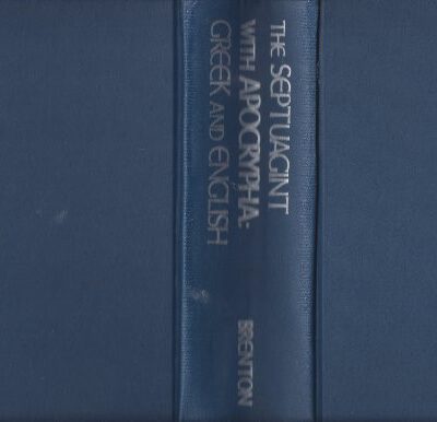 The Septuagint with Apocrypha Greek and English