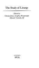 The Study of Liturgy