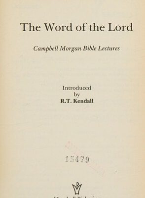 The Word of the Lord