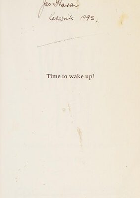 Time to Wake Up