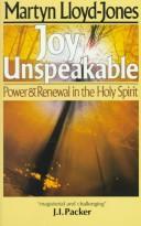 Joy Unspeakable