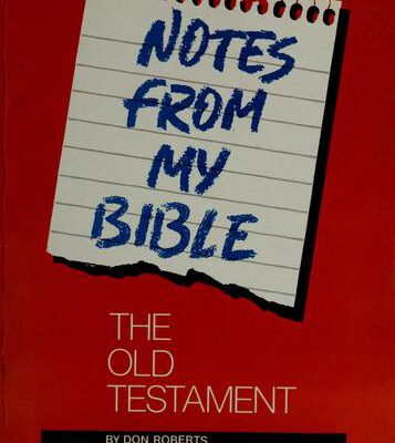 Notes from my Bible