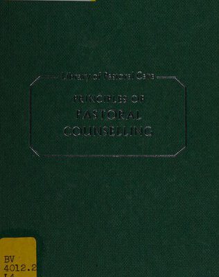Principles of Pastoral Counselling