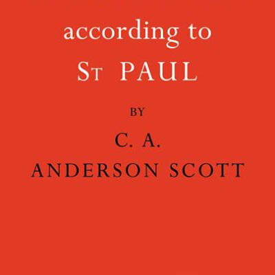 Christianity According to St Paul