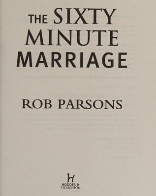 Sixty Minute Marriage